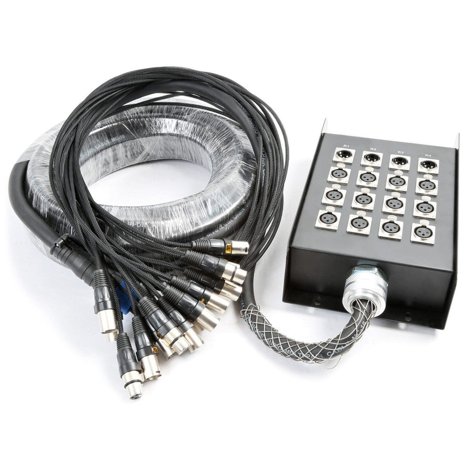 PD - Connex CX160 - Manguera escenario 12 - in 4 - out XLR 15m - Tempo Shop