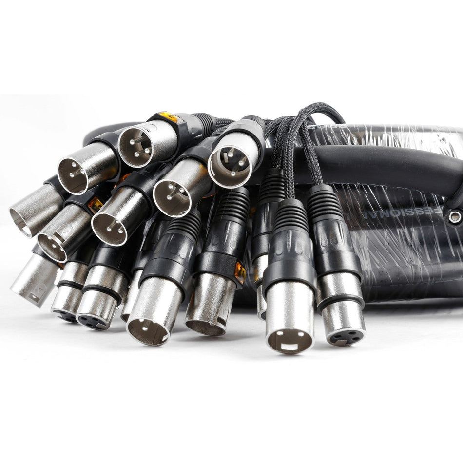 PD - Connex CX166 - Manguera escenario 24 - in 4 - out XLR 30m - Tempo Shop