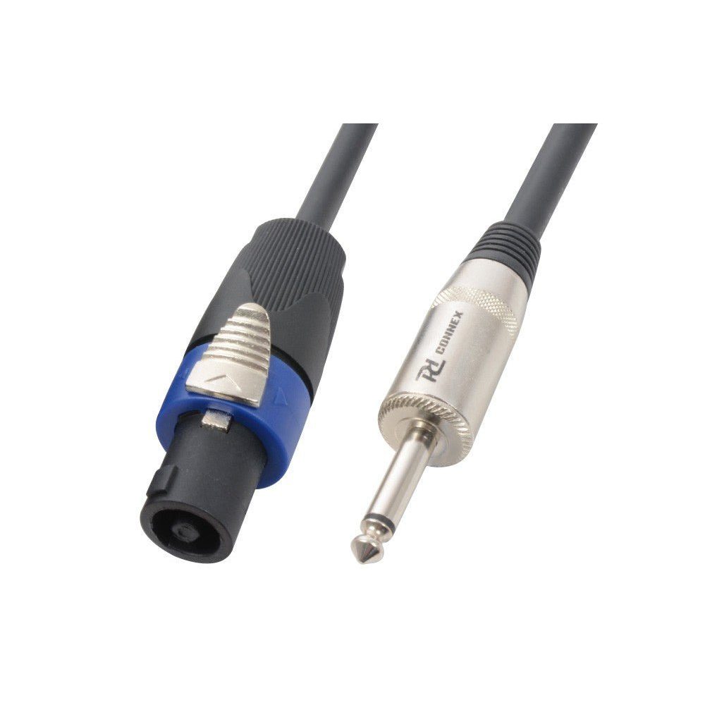 PD - Connex CX27 - 5 - Cable de altavoz 2P ; NL2 - macho a jack 6.3mm 5m - Tempo Shop