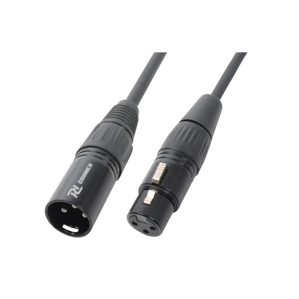 PD - Connex CX35 - 6 - Cable Macho XLR - Hembra XLR, negro, 6m - Tempo Shop