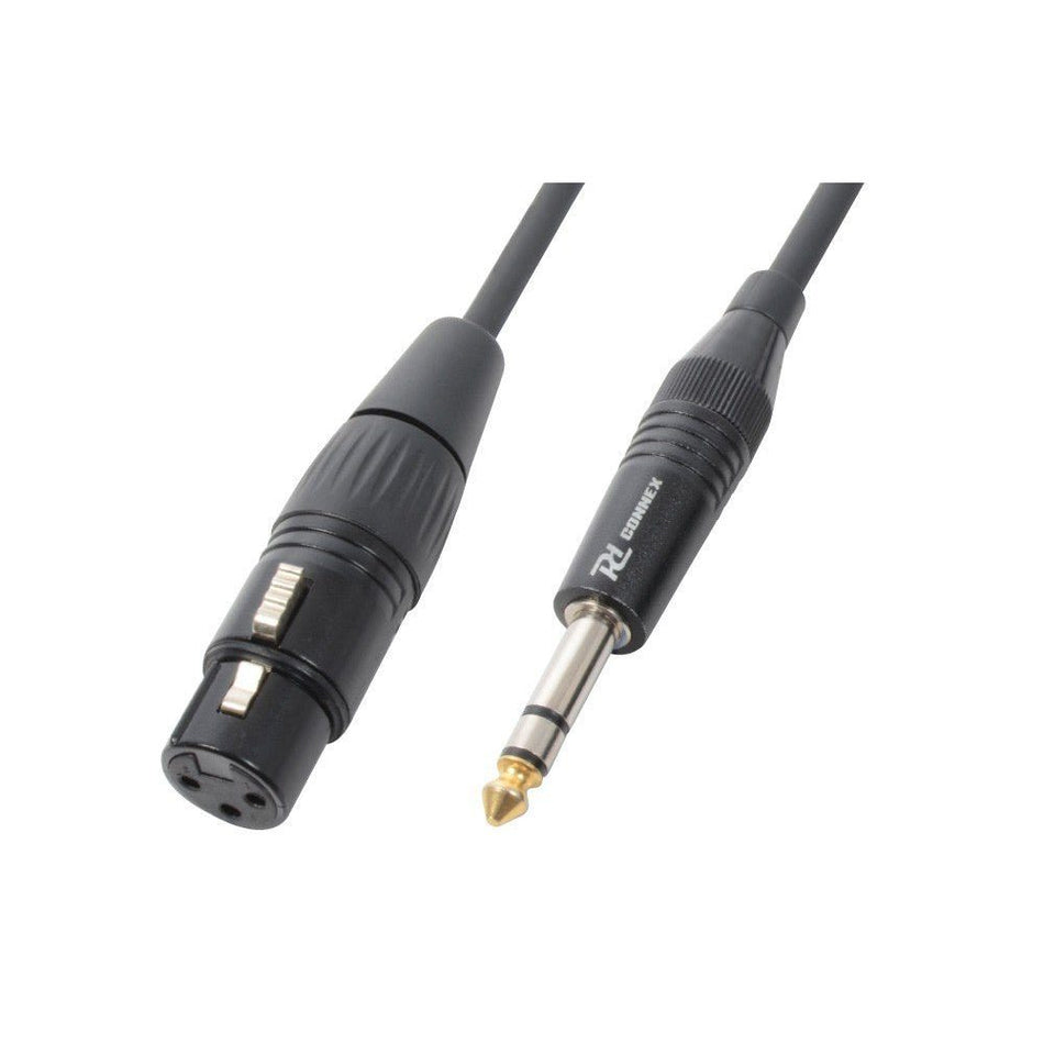 PD - Connex CX46 - 1 - Cable XLR Hembra/6.3mm Stereo 1.5m - Tempo Shop
