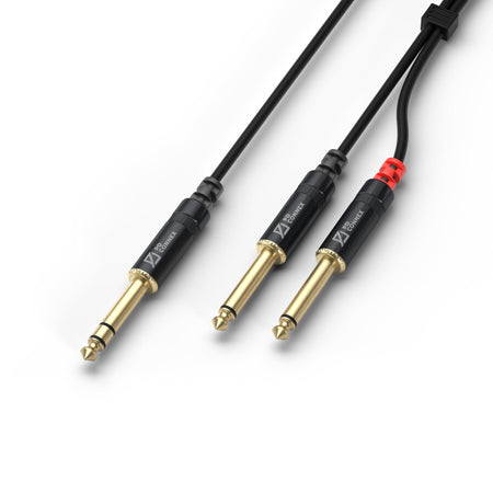 PD-Connex CX76-6 - Cable de Señal Profesional Jack Estéreo a Doble Jack Mono