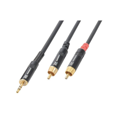 PD - Connex CX85 - 3 - Cable 3.5 Stereo - 2xRCA Macho 3.0m - Tempo Shop