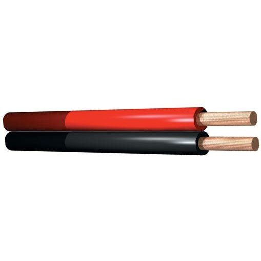 PD - Connex RX24 - Cable paralelo 2 conductores, 2 x 2.5mm, 25A, Rojo/Negro, 100m - Tempo Shop