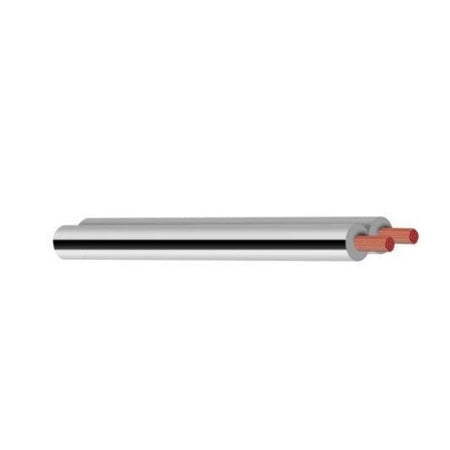 PD - Connex RX26 - Cable paralelo altavoz, 2 x 0,75MM, 6.0A, Blanco, 100m - Tempo Shop