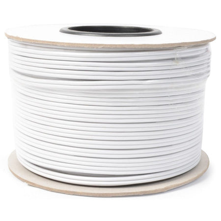 PD - Connex RX28 - Cable paralelo altavoz resistente, 2 x 1,5mm, 13A, Blanco, 100m - Tempo Shop