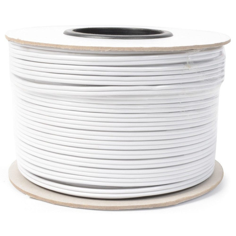 PD - Connex RX28 - Cable paralelo altavoz resistente, 2 x 1,5mm, 13A, Blanco, 100m - Tempo Shop