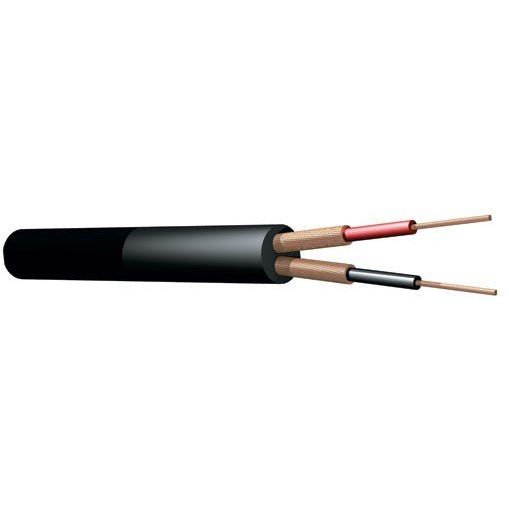 PD - Connex RX42 - Cable apantallado 2 conductores, 6.5mm, Negro, Alta Calidad. 100m - Tempo Shop