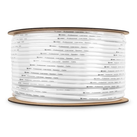 PD - Connex RX12W - Cable altavoz linea de 100V, 2 x 1.5mm, 15A, Blanco, 100m - Tempo Shop