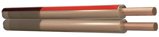 PD - Connex RX18 - Cable paralelo altavoz transparente, 2 x 2.5mm, 25A, Transparente, 100m - Tempo Shop