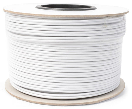 PD - Connex RX28 - Cable paralelo altavoz resistente, 2 x 1,5mm, 13A, Blanco, 100m - Tempo Shop