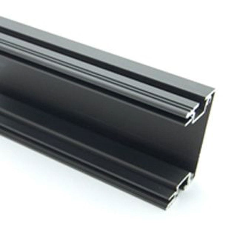 FactorRACK Multibar Perfil Negro 2,5m - Base para cajetines y barras electrificadas