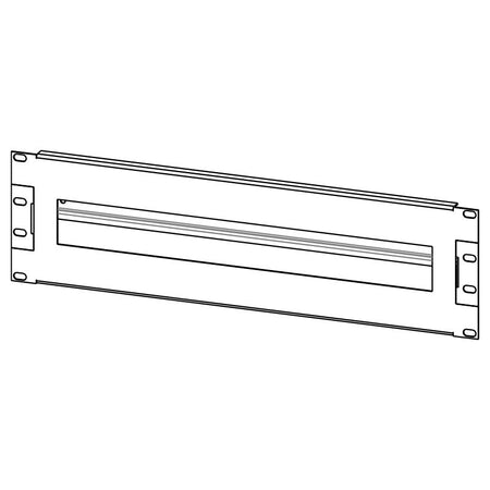 FactorRACK Perfil Omega para Carril DIN en Rack 19" - 3U de Altura