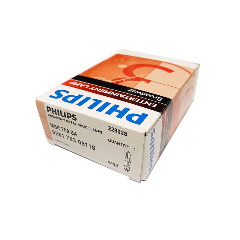 Philips 22802800 - Lámpara MSR 700 SA GY9,5 - Tempo Shop