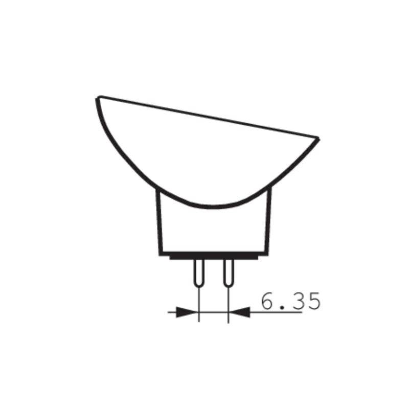 Philips 40975160 - Lámpara dicroica 250W/24V 13163 ELC 50H GX5.3 - Tempo Shop