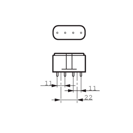 Philips 62492540 - Lámpara de tubo para purificación aire y agua TUV PL - L 18W/4P 2G11 - Tempo Shop
