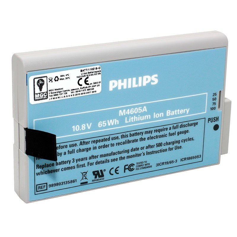 Philips M4605A - Batería 10,8V 6Ah para Motor Intellivue - Tempo Shop