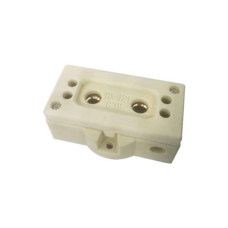 Triton Blue G38 - Portalámparas de Porcelana para Lámparas de Alta Potencia