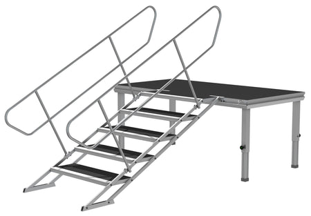 Power Dynamics 750AS - Escaleras ajustables 80 - 140cm - Tempo Shop