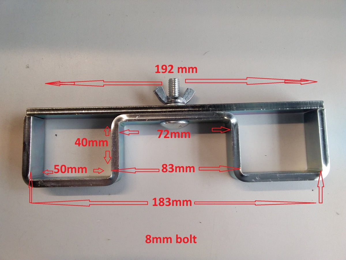Power Dynamics 750PL - LTL2 - Garra pata a pata para tarimas (para 2 patas redondas) - Tempo Shop