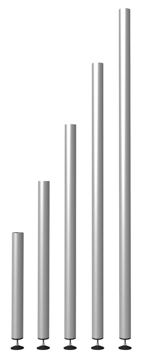 Power Dynamics 750RAL - Pata redonda ajustable para tarimas 50cm (conjunto de 4) - Tempo Shop