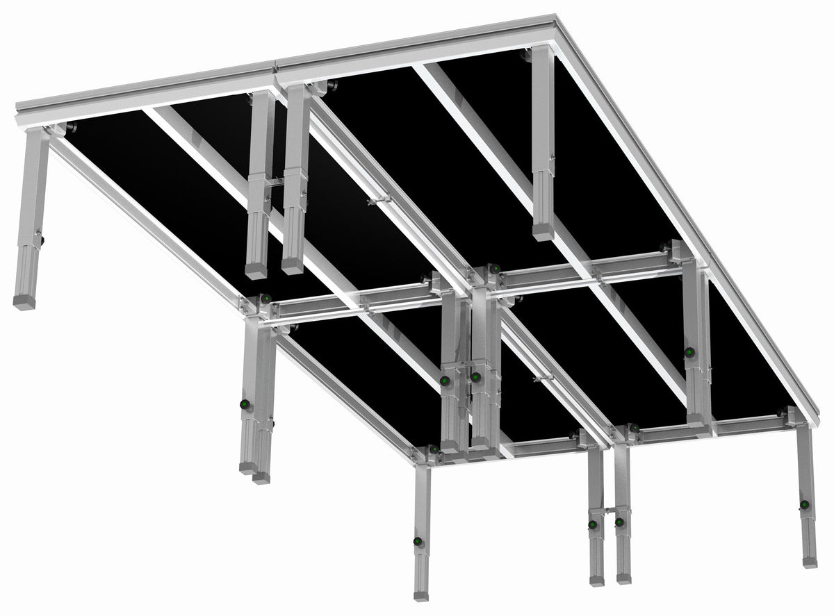 Power Dynamics 750SDC - Garra de anclaje tarima a tarima (pack de 3) - Tempo Shop