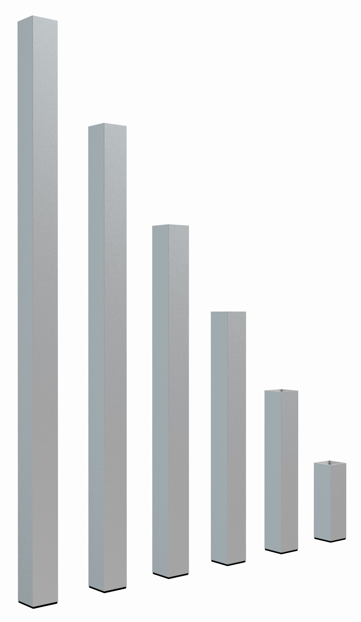 Power Dynamics 750SL - Patas cuadradas fijas 20cm (pack de 4) - Tempo Shop