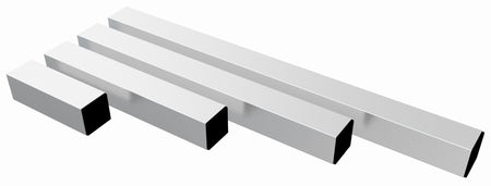 Power Dynamics 750SL - Patas cuadradas fijas 80cm (pack de 4) - Tempo Shop