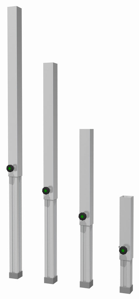 Power Dynamics 750TL - Pata telescópica 80 - 140cm (pack de 4) - Tempo Shop