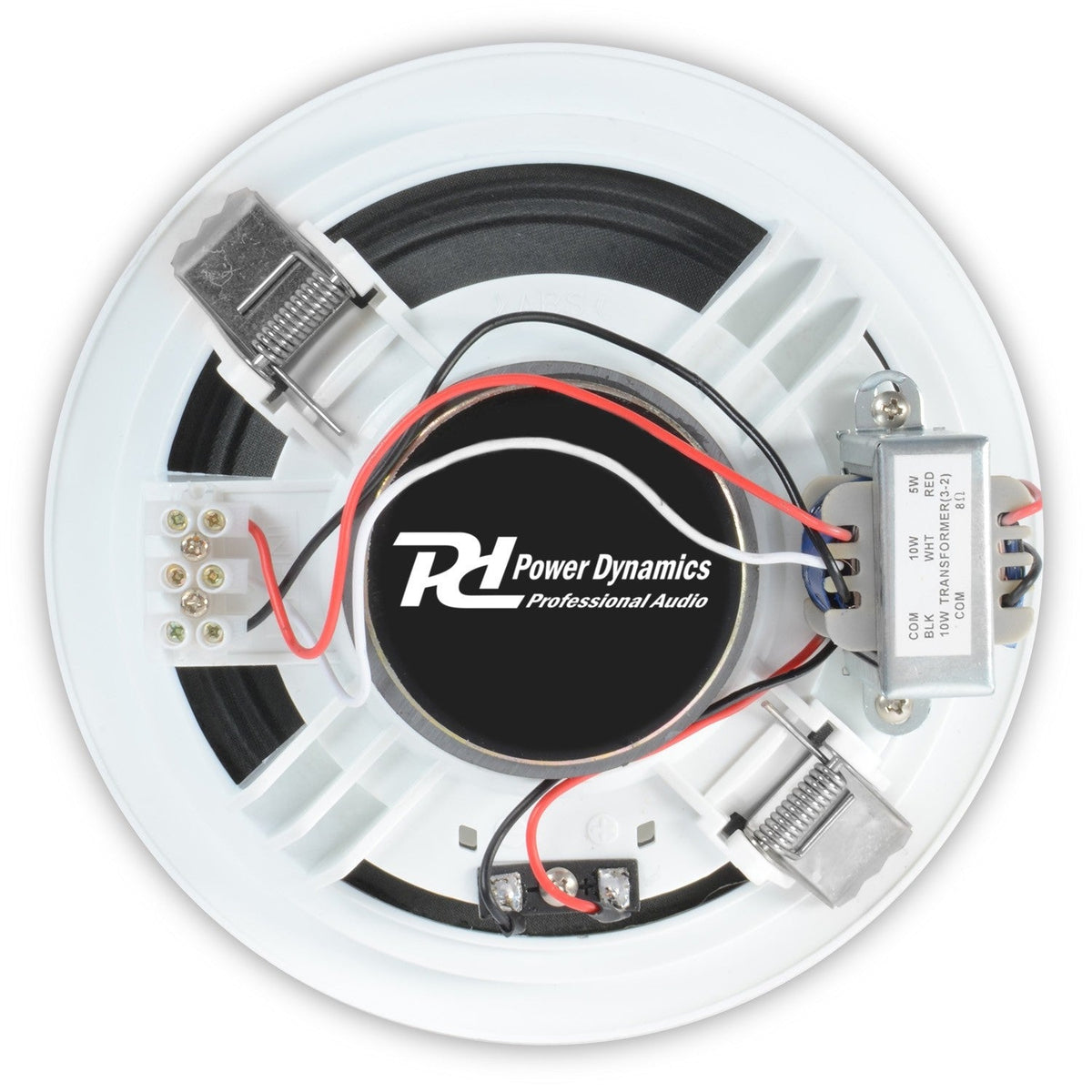 Power Dynamics 952.533 - Altavoz de techo 100V 6.5" Basic Blanco - Tempo Shop