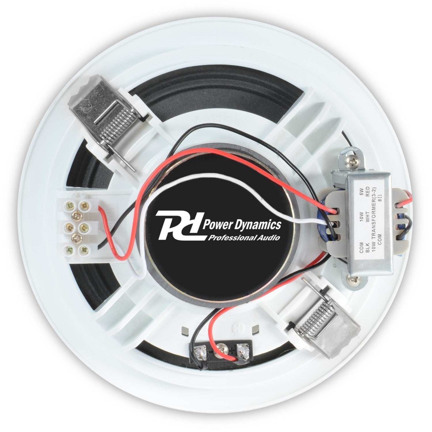 Power Dynamics 952.533 - Altavoz de techo 100V 6.5" Basic Blanco - Tempo Shop