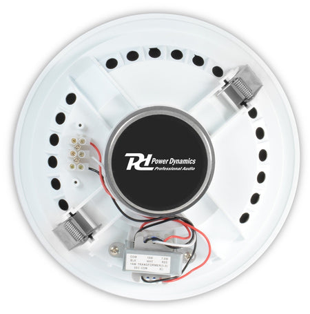 Power Dynamics 952.534 - Altavoz de techo 100V 8" Basic Blanco - Tempo Shop