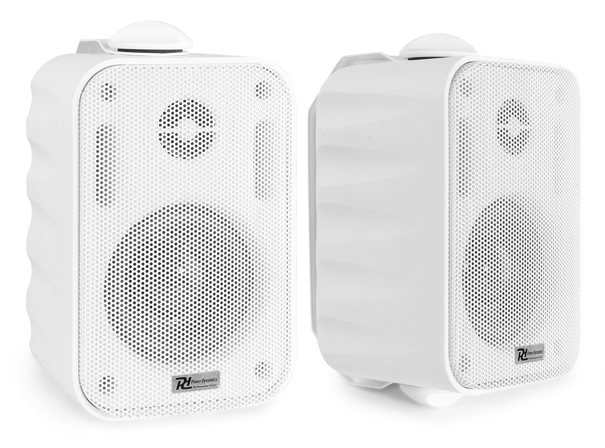 Power Dynamics BC30V - Pareja de altavoces blanco IPX5 100V 3" 60W - Tempo Shop