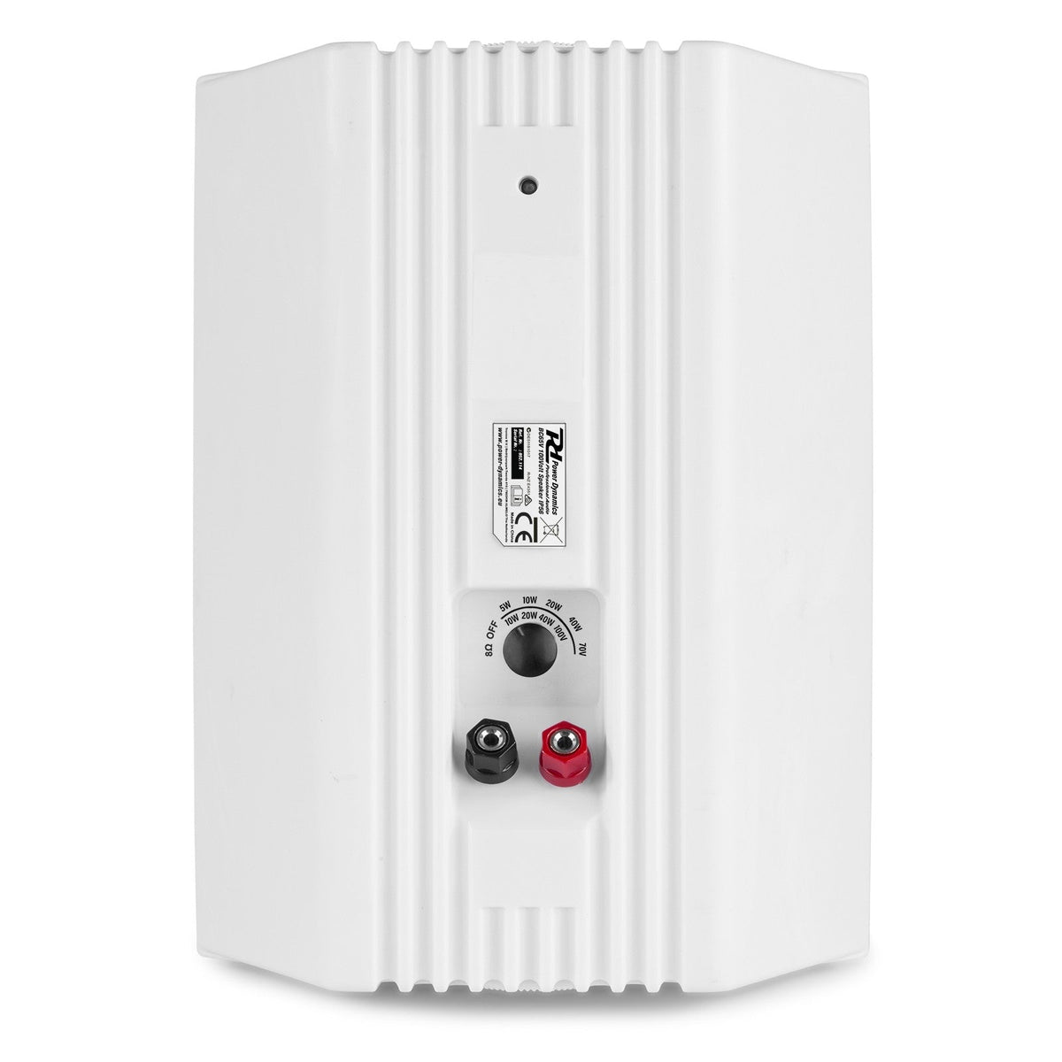 Power Dynamics BC65V - Pareja altavoces Blanco 100V 8 Ohm 6,5" 150W - IPX5 - Tempo Shop