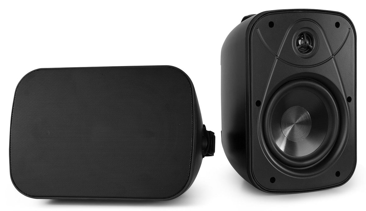 Power Dynamics BD50B - Altavoz de pared Interior/Exterior Negro 120W - Tempo Shop