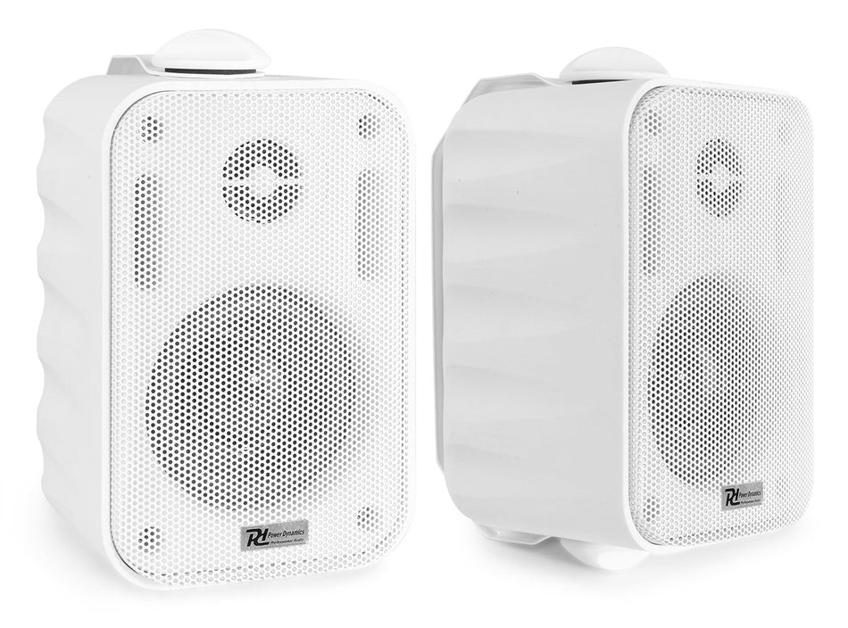 Power Dynamics BG030 - Conjunto altavoces Interior/Exterior 3" 60W Blanco - Tempo Shop