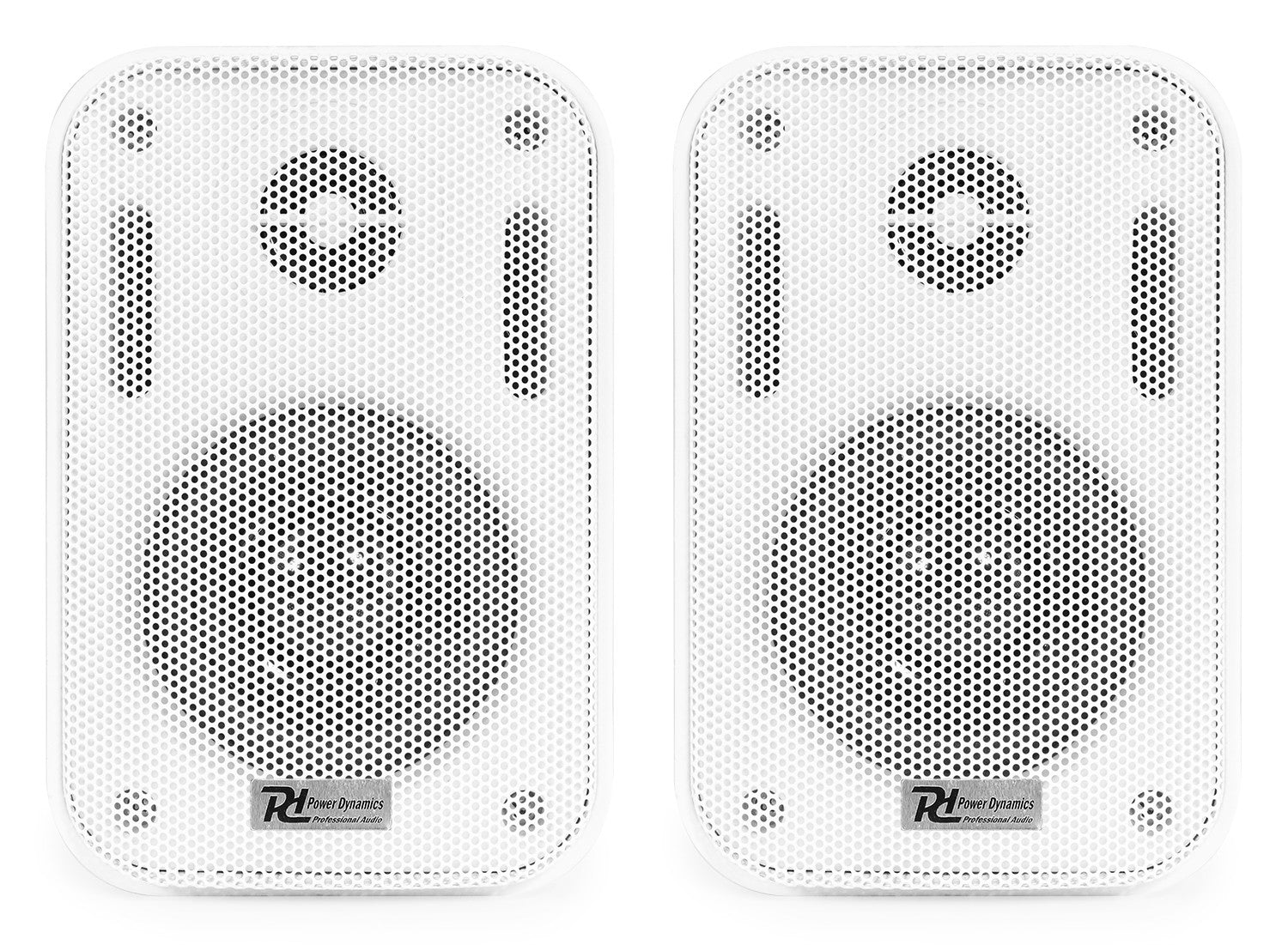 Power Dynamics BG030 - Conjunto altavoces Interior/Exterior 3" 60W Blanco - Tempo Shop