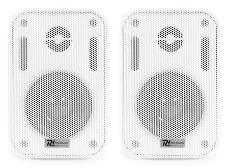 Power Dynamics BG030 - Conjunto altavoces Interior/Exterior 3" 60W Blanco - Tempo Shop