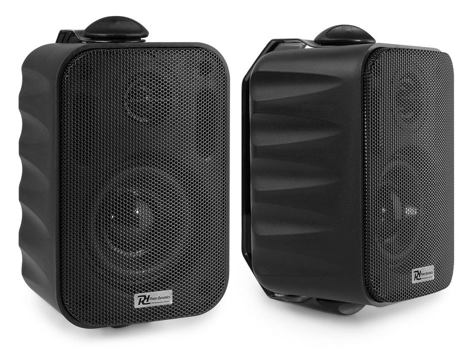 Power Dynamics BG030 - Conjunto altavoces Interior/Exterior 3" 60W Negro - Tempo Shop
