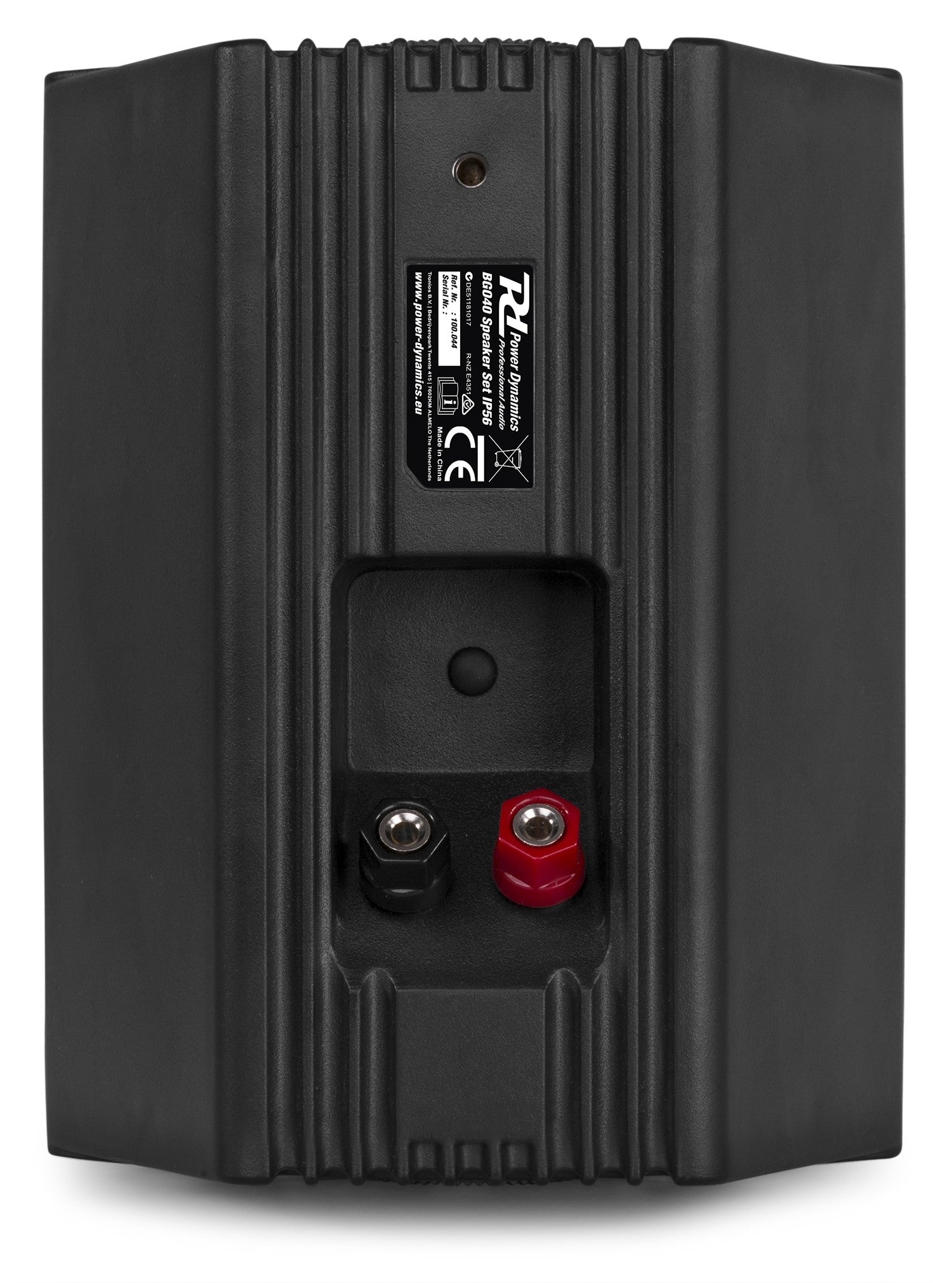 Power Dynamics BG040 - Conjunto altavoces Interior/Exterior 4" 100W Negro - Tempo Shop