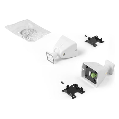 Power Dynamics BHW30WH - Conjunto de altavoces Interior/Exterior 3" 40W 100V Blanco - Tempo Shop