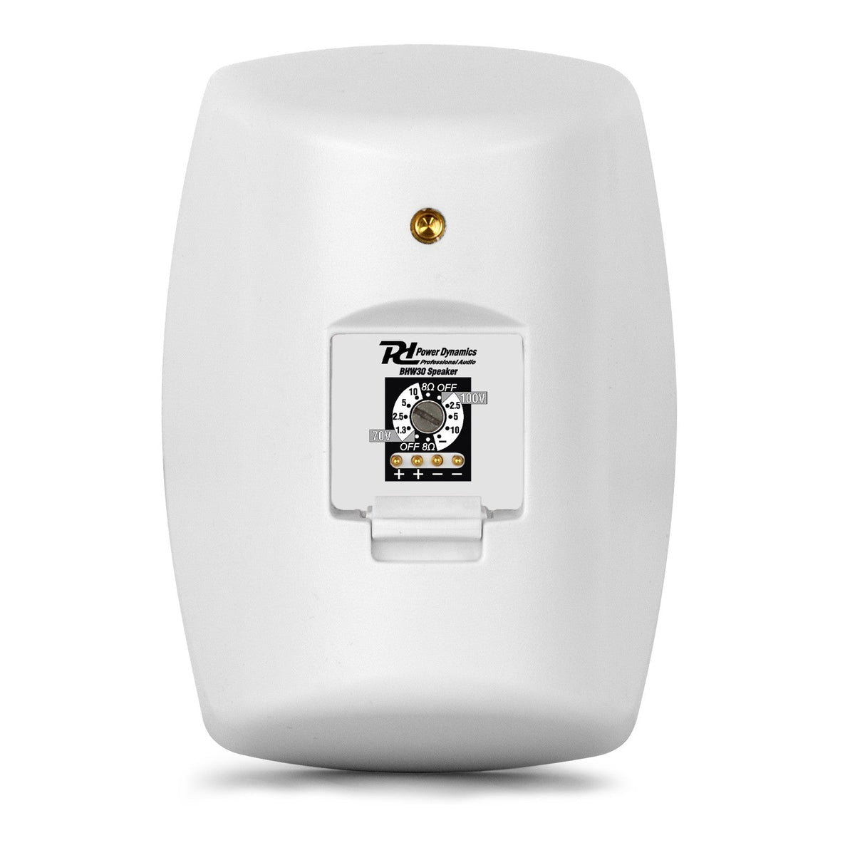 Power Dynamics BHW30WH - Conjunto de altavoces Interior/Exterior 3" 40W 100V Blanco - Tempo Shop