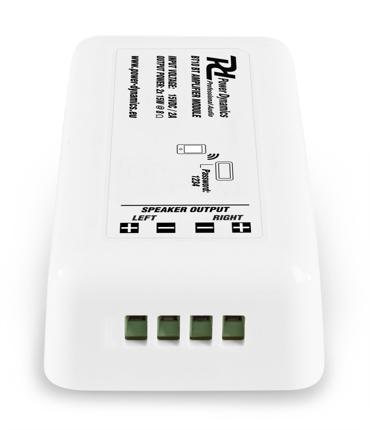 Power Dynamics BT10 - Amplificador compacto estéreo BT - Tempo Shop