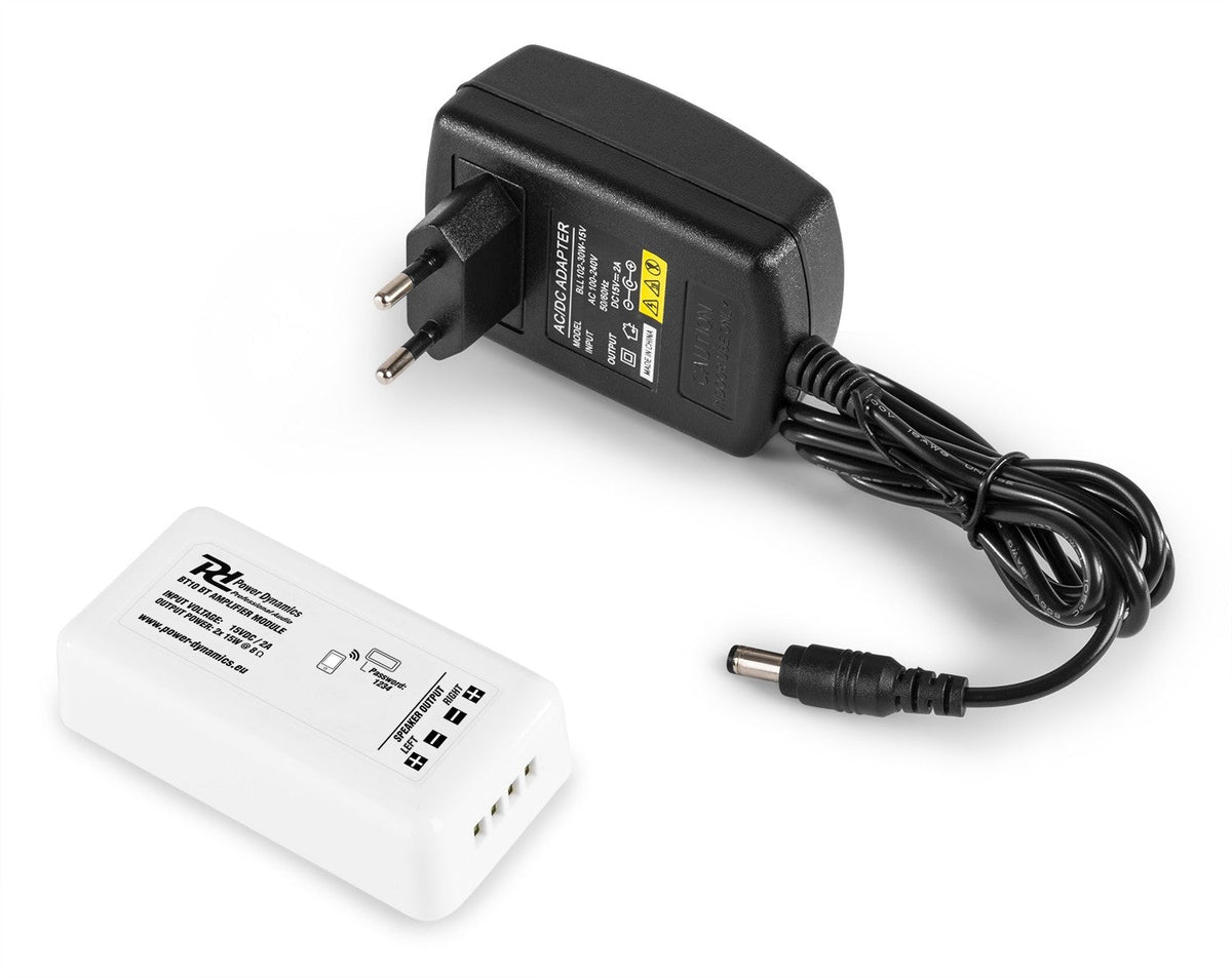 Power Dynamics BT10 - Amplificador compacto estéreo BT - Tempo Shop