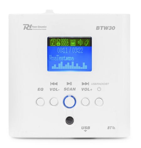 Power Dynamics BTW30 - Sistema de audio para pared 2x15W BT - Tempo Shop