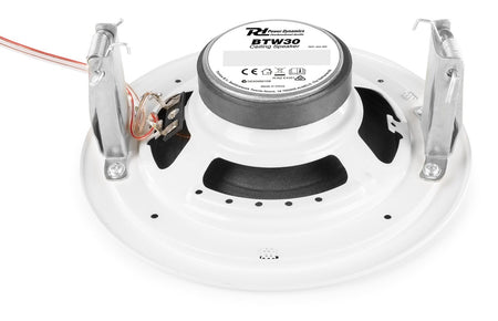 Power Dynamics BTW30SET - Sistema de audio para pared con 2 Altavoces de Techo de 15W - Tempo Shop