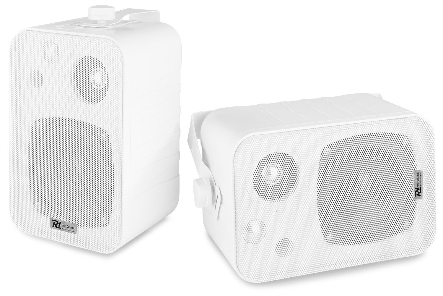Power Dynamics BV40B - Conjunto de altavoces de ambiente Blanco 4" 100V - Tempo Shop