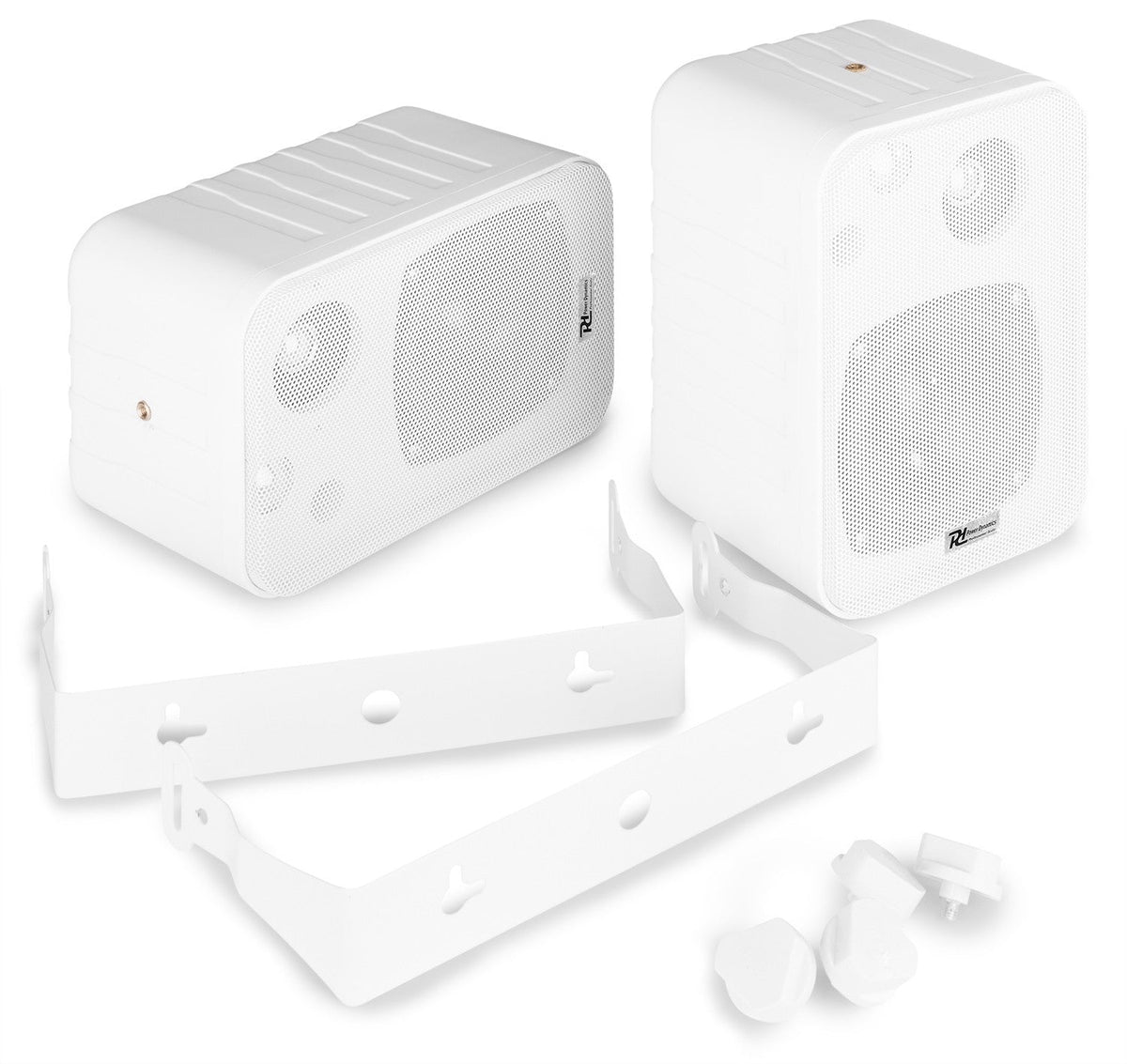 Power Dynamics BV40B - Conjunto de altavoces de ambiente Blanco 4" 100V - Tempo Shop