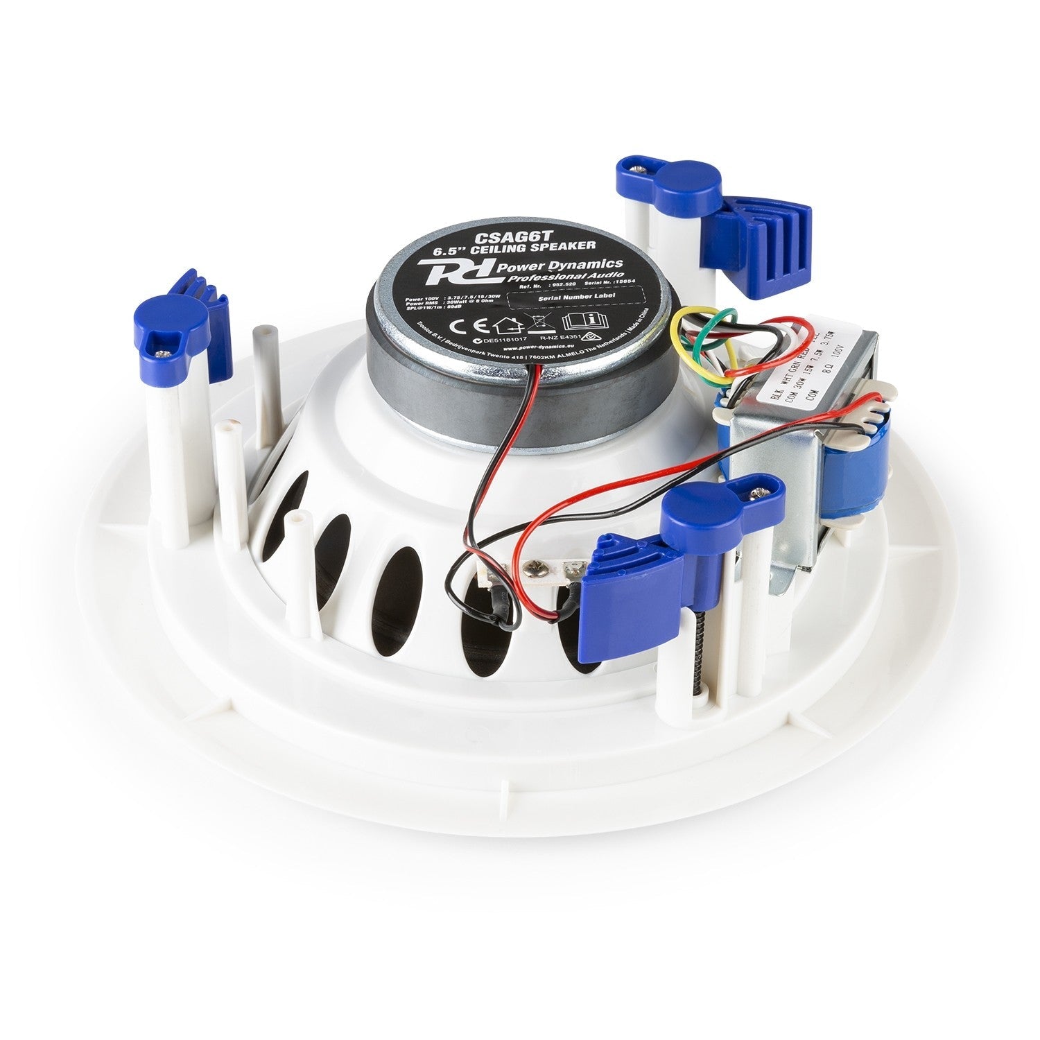 Power Dynamics CSAG6T - Altavoz de techo 100V 6.5” Alu - Tempo Shop