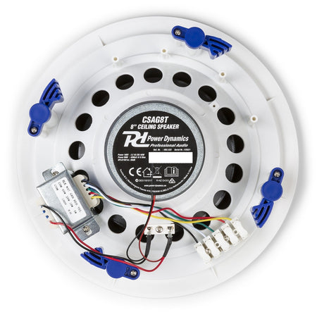 Power Dynamics CSAG8T - Altavoz de techo 100V 8” Alu - Tempo Shop